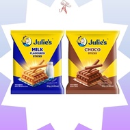 JULIE'S Flavoured Stick Biscuit 80g (Milk & Chocolate)
