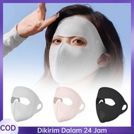 MATAHARI Full Face Sun Protection Face Mask Women's Anti-UV Mask Thin and Light Anti-UV Face Fishing
