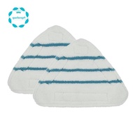 2Pcs Steam Mop Replacement Pads Triangle Washable Cloth Microfiber Steam Mop Pads Mop Head Pad Steam