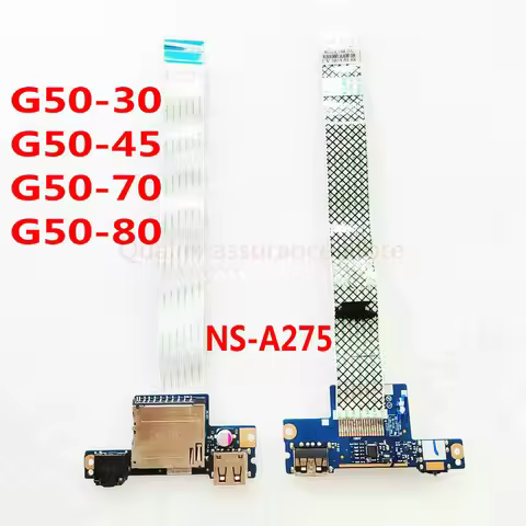 For Lenovo G50-30 G50-45 G50- 70 80 70M Z50-70 Laptop USB Card Reader Sound Card Headphone Jack Boar