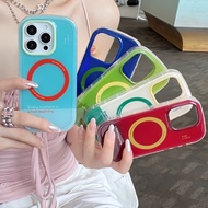 5‑Color Magnetic Single Phone Case for iPhone 16 Pro Max, Ultra‑Thin Heat‑Dissipating Shockproof Cov