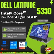 [📢SALE ]  Dell Latitude 5330 Core i5-1235U 12th Generation touchscreen (2-in-1) 16GB Ram 512GB M.2