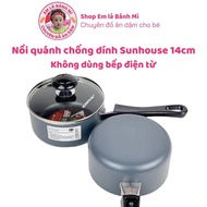 Sunhouse non-stick pot 14cm