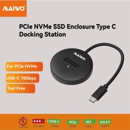 MAIWO SSD Enclosure NVME Docking Station NVMe M.2 SSD Casing USB-C 10Gbps support size 2230 2242 226