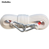 HDG Steel Core Rescue Rope, 8mm Thick Extendable High Quality Multi-Purpose Climbing Rope.
