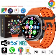 Watch 7 Ultra 47MM Smart Watch Mens Video Call 128GB 4G/5G Sim Card GPS WIFI Rotary Camera Global Ca
