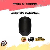 Logitech B170 Wireless Mouse, 2.4 GHz with USB Nano Receiver, Optical Tracking, 12-Months Battery Li