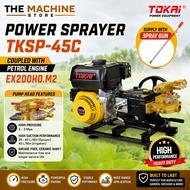 Tokai  EX200 6.5HP Petrol Engine + TOKAI TKSP45C Power Sprayer | Auto Release, Ceramic-Grease Free