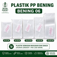PP plastic thickBENING 06 complete sizes: 9x15 9x18 9x20 10x15 10x18 10x20 10x25 plastic snack plast