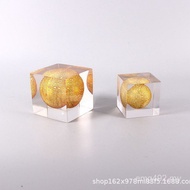 Geometric Jewelry Resin Small Cube Desktop Creative Small Ornaments Crafts Bookshelf Decoration Pape