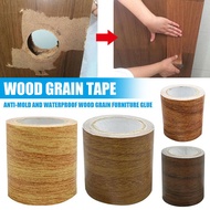 Roll Wood Grain Repair Tape Skirting Line Floor Decorative Sticker Furniture Renovation livebecool