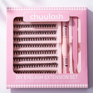 ชุดขยายขนตา D Curl 8-16 มม. พร้อมกาวยึดและซีลกาว 30/40/50D/60/80/100D/W02/J04/BX-23/YM/S07/YW/YUWEI