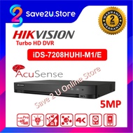 HIKVISION 5MP iDS-7208HUHI-M1/E (REPLACEMENT DS-7208HUHI-K1/E) Ultra HD 8CH DVR CCTV 8 Channel Analo