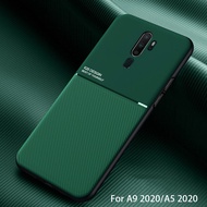 （Ready Stock）OPPO A5 A9 2020 R17 Pro F11 Reno 2 Z 2F 2Z 10X Zoom Reno2 Reno2F Reno2Z Matte Phone Case Fashion Hard Soft Anti Shock Shockproof Casing TPU New Leather Magnetic Cover