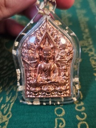 龍婆 Kruba Chokchai 切瓦納拉姆寺 (南迪寺）帕約坤波爾坤平/ 頂級將軍佛坤平 x 馬食能 x Locket 項目81 萬普草藥油粉料、龍婆添大師骨灰粉、九寶銅面具雙面 全泰限量9尊
