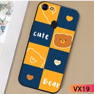 Phone Case Oppo F5 - F5 Youth - F7 - F7 Youth - cute bear Orange