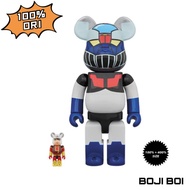 Medicom Toy Bearbrick Mazinger Z and Koji Kabuto 100% + 400% Set 7cm 28cm Bearbricks Bear Brick Be@rbrick 积木熊