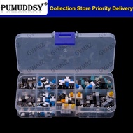8Values 80PCS Pushbutton switch box, 5.8*5.8/7*7/8*8/8.5*8.5MM, 8 types of self-locking and non-lock