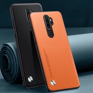 For OPPO A9 (2020) /A5 (2020) Shockproof Luxury Matte PU Leather Cover Business Case