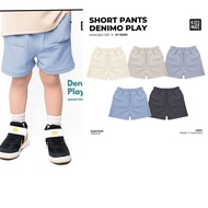 Littlehazira SHORTS PANTS DENIMO PLAY, KIDS SHORTS KIDS SHORTS FOR BOYS