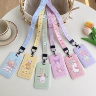 [PipiGO]Sanrio Kawaii Kuromi Pudding Dog Cinnamon Hello Kitty Gemini Pacha Series Campus Card Holder