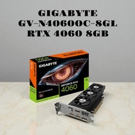 GIGABYTE GV-N4060OC-8GL RTX 4060 8GB GDDR6 Graphics Card WINDFORCE HDMI DP PCIe 4.0 Gaming GPU