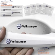 Volkswagen Beetle Car Door Handle Bowl Anti Scratch Protector TPH Protection Film 4 Pieces Car Accessories