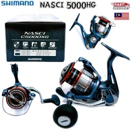 Shimano Nasci Reel 5000HG 3000HG Masin Shimano C5000XG dengan Spesifikasi 8.2:1 dan 11kg/20lb untuk 