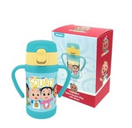 吸管雙耳不銹鋼保溫杯 (240ml)