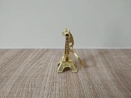 *Elle's*全新金色巴黎鐵塔La Tour Eiffel鑰匙圈*法國紀念品*時尚別緻*流行小物plaza°♫