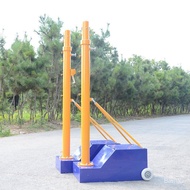 Peralatan Kecergasan Luaran Bola Tampar Bola Tampar Ketinggian Boleh Laras Tiang Bola Sukan Luar Sek