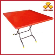 TABLE 3X3(2B/3V)MEJA LIPAT 3X3 KAKI Plastic Table | From 3V factory