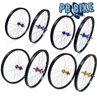 Wheelset 20 oxo rims oxo BMX uk 20 inch Aloy hub oxo being