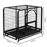 กรงสุนัขใหญ่ กรงสุนัขจัมโบ้ มี3ขนาด 125/94/78 กรงหมาขนาดใหญ่ กรงใหญ่ กรงสัตว์เลี้ยง พันธุ์เล็ก พันธุ์ใหญ่ Dog Cage GasTon