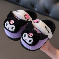 Sanrio Sanrio Home Indoor Anti-slip Warm Parent-child Plush Shoes Sanrio 2025 Children's Cotton Shoe