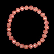 【正佳珠寶】阿根廷紅紋 高品紅紋石 6.4-6.8mm 紅紋石手珠