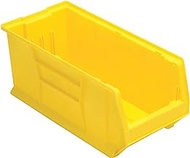 FSE Quantum QUS953YLCS Hulk 24" Container, 23-7/8"L x 11"W x 10"H, Stackable, Polypropylene, Yellow, Made in USA