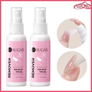 Nail Tips Remover Liquid Easy Soften Remove Fake Nails Solid Tips Gel Adhesive Press-On Nail Gel Rem