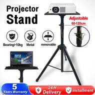 Projector Stand Tripod Stand Foldable Projector Holder Laptop Tripod Laptop Stand Speaker Stand Adjustable Height 60 -120cm