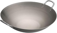 Endo Shoji ATY62039 Commercial Wok, 15.4 inches (39 cm), Titanium, Made in Japan