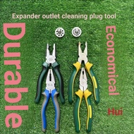 Expander Discharge Outlet Cleaning Blocking Tool Pliers Mold Steel Material Durable Manual Lightweig