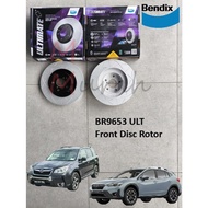 Bendix Ultimate BR9653 ULT Front Disc Rotor [Racing] Subaru XV GP7 2012 Forester depan