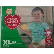 pampers tesco loves baby XL56 (3pax)