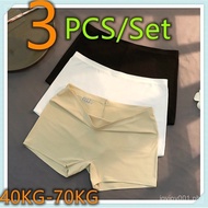 3PCS Silk Panty Panty Shorts For Women  Boyleg For Women Seamless Shorts Panty Short Seamless Boyleg