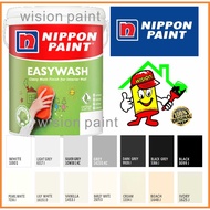 5L Nippon Paint easy wash white / ( nippon easywash ）mixed / cat nippon paint/ wall paint /a