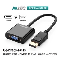 UGREEN DISPLAY PORT DP MALE TO VGA FEMALE CONVERTER ADAPTER WITH SUPPORT 1920*1080 @60HZ (UG-DP109-2