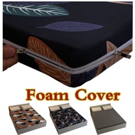 Cover Foam Uratex Only Cover With Zipper 2inches/3, 5inches/4inches/6inches