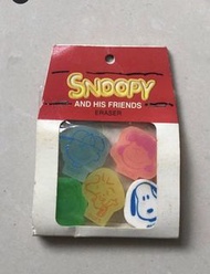 Snoopy and his friends eraser rubber 史奴比 史諾比 造形 擦膠 膠擦  Snoopy and Friends Erasers