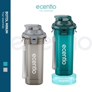 ECENTIO 500ml drinking water bottle Sports bottle filter ACC7