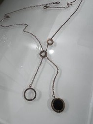 BVLGARI 寶格麗 金色項鍊隨意調節長度